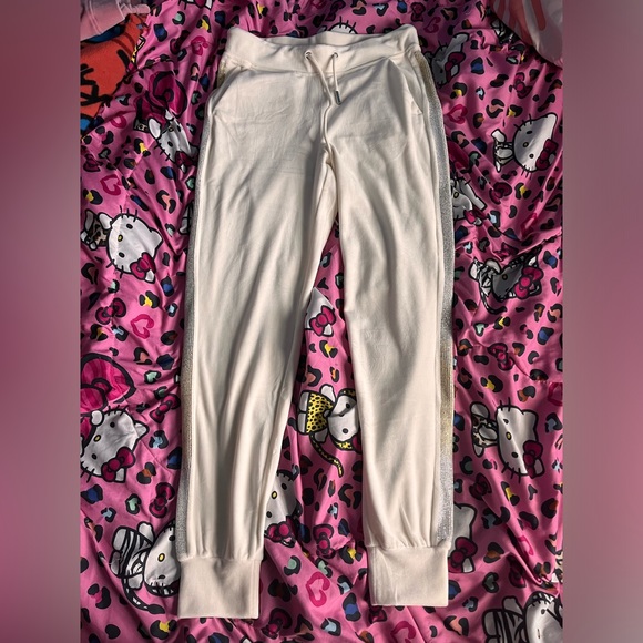 Juicy Couture Pants - Juicy Couture Velour Pebble Track Pants Sz Small
